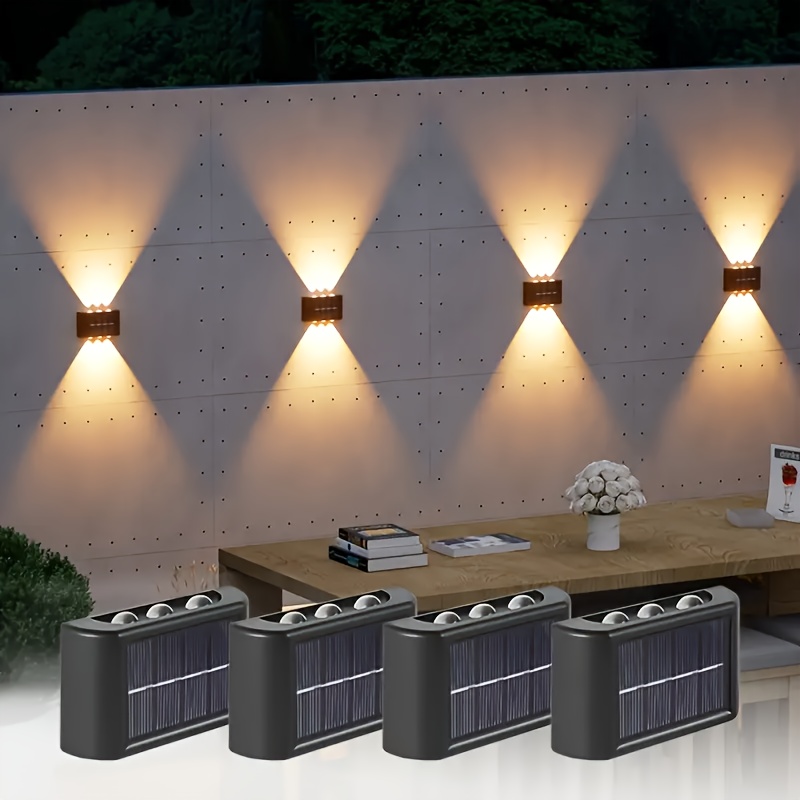 Outdoor Lighting For Fence - LED Solar Light Outdoor Waterproof Solar