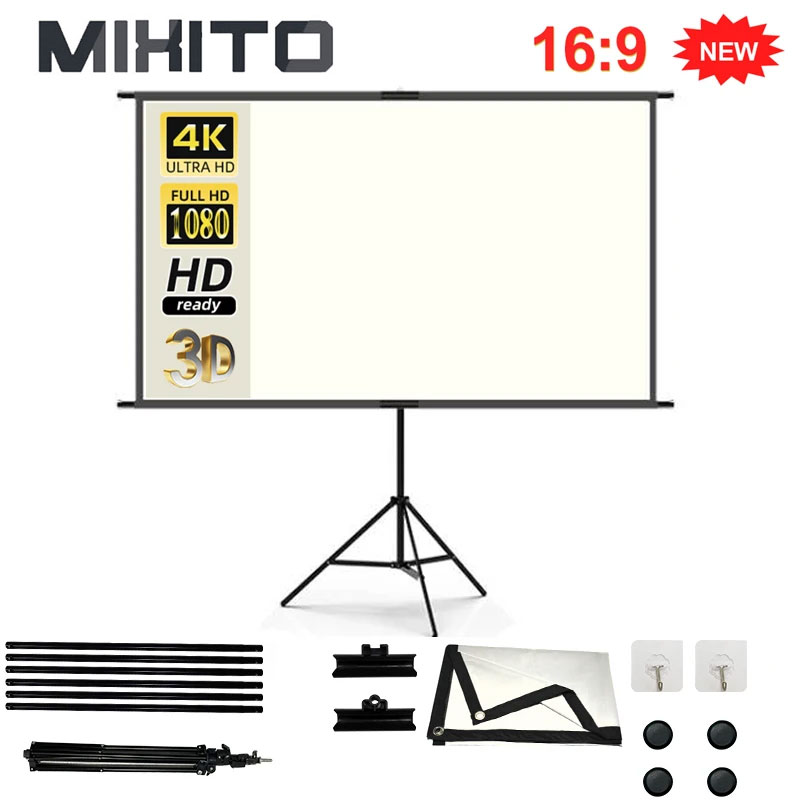 Outdoor Lighting Grid Screen - MIXITO With Stand White Grid Anti-Light