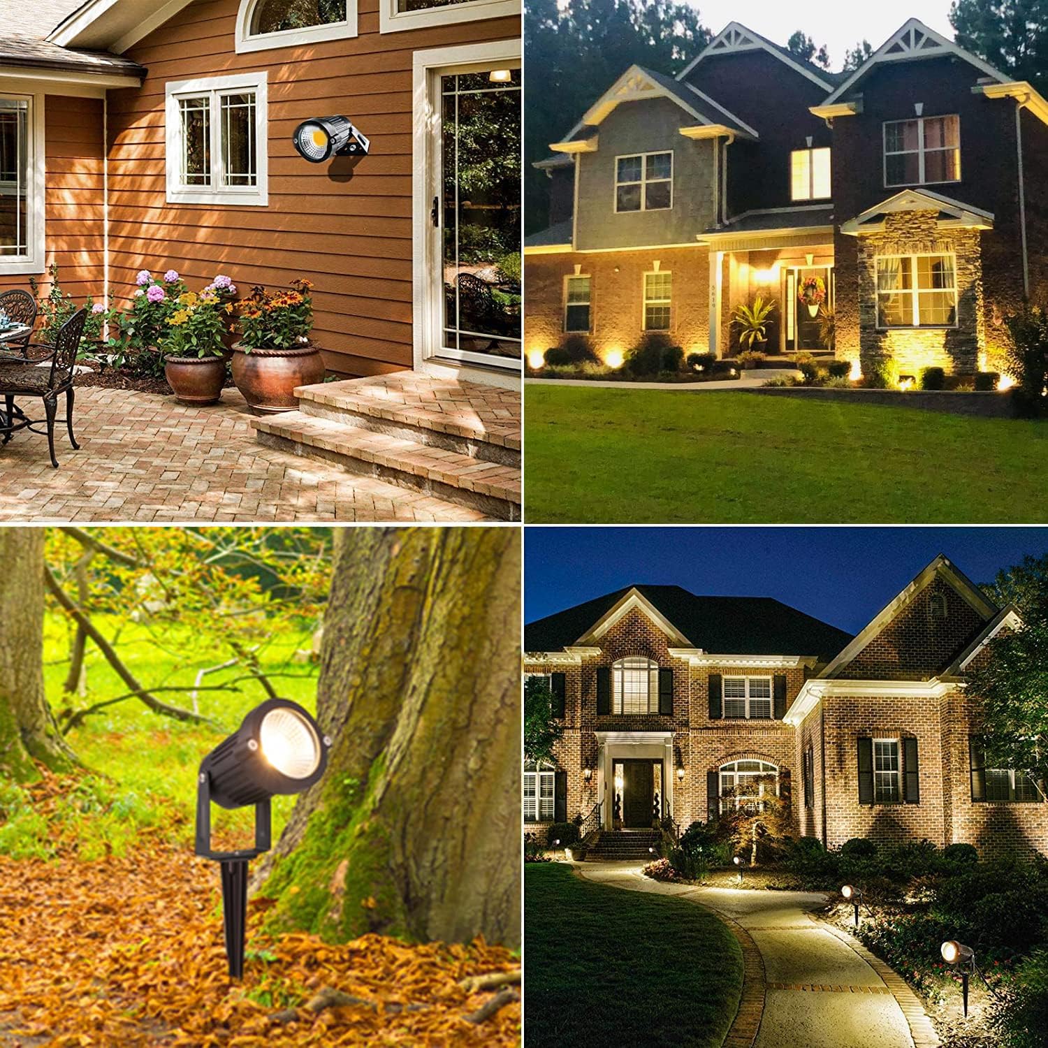 Outdoor Lighting Low Voltage - 0.5M Low Voltage LED Landscape Lights,