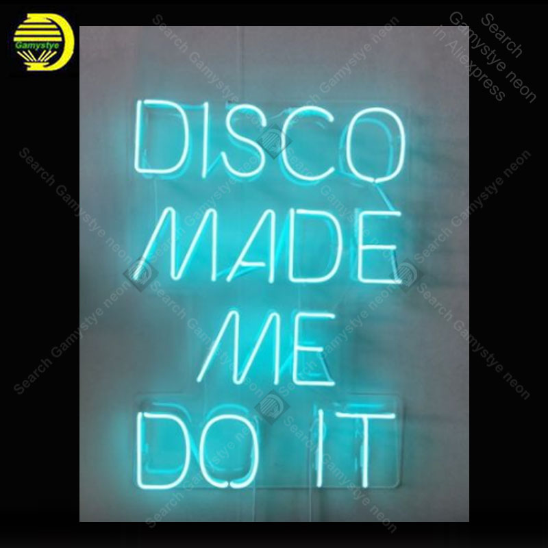 Outdoor Lighting Expressions - Neon Sign for Disco Made Me