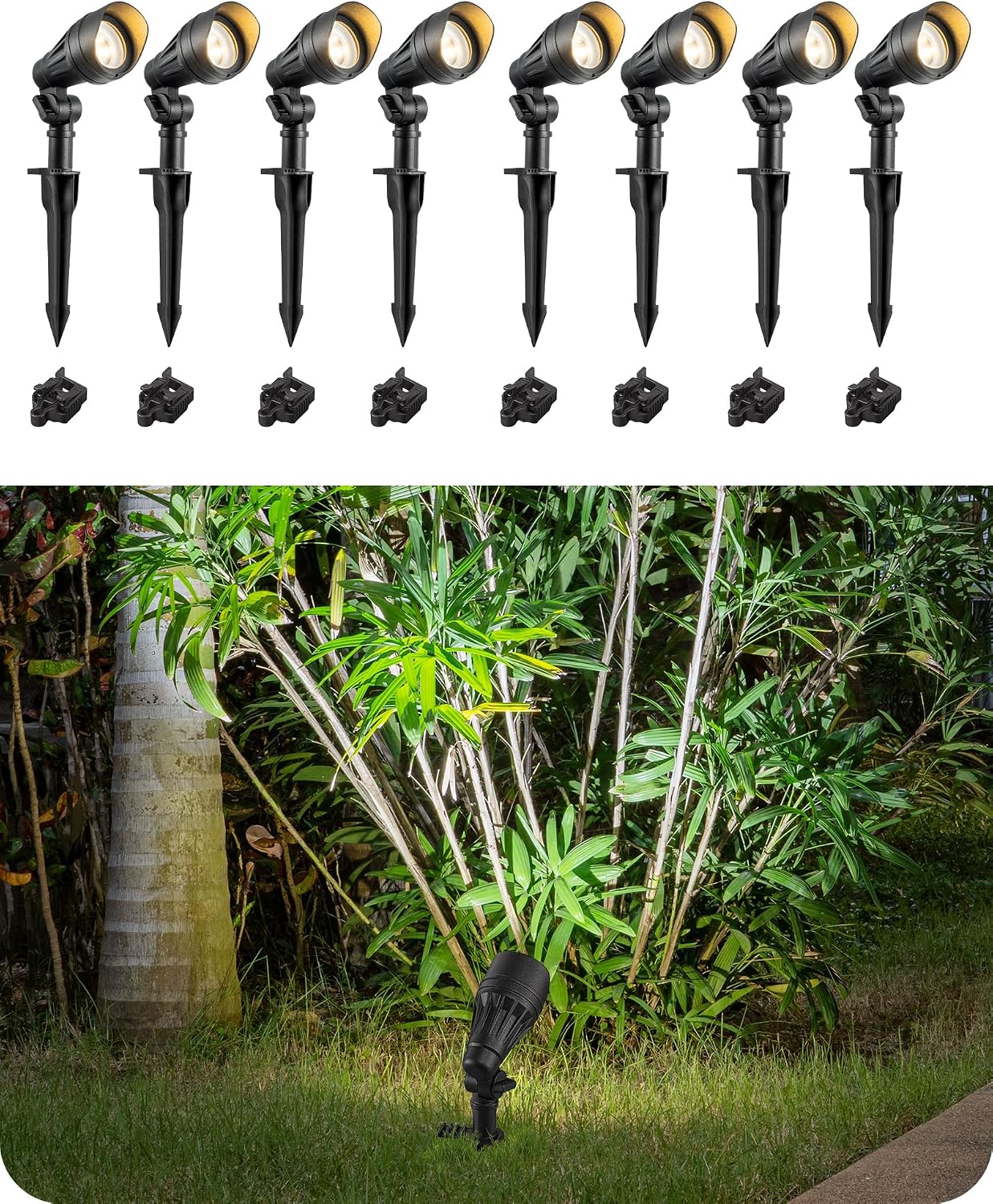 Outdoor Lighting Low Voltage - Low Voltage Spotlight Aluminum Housing Outdoor