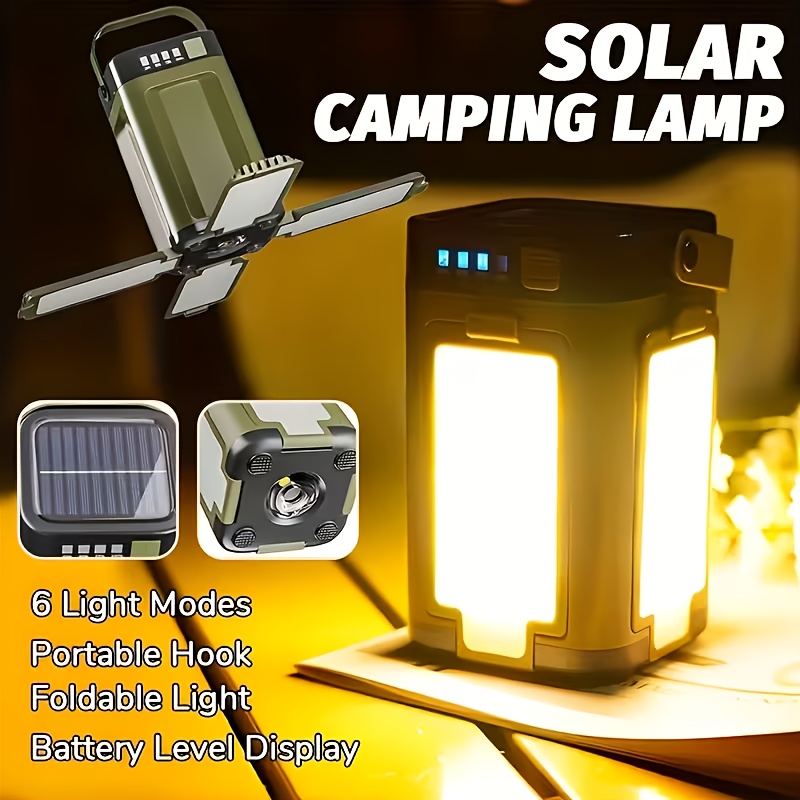 Solar Outdoor Portable Camping - огляд і ціна Outdoor Lighting Led