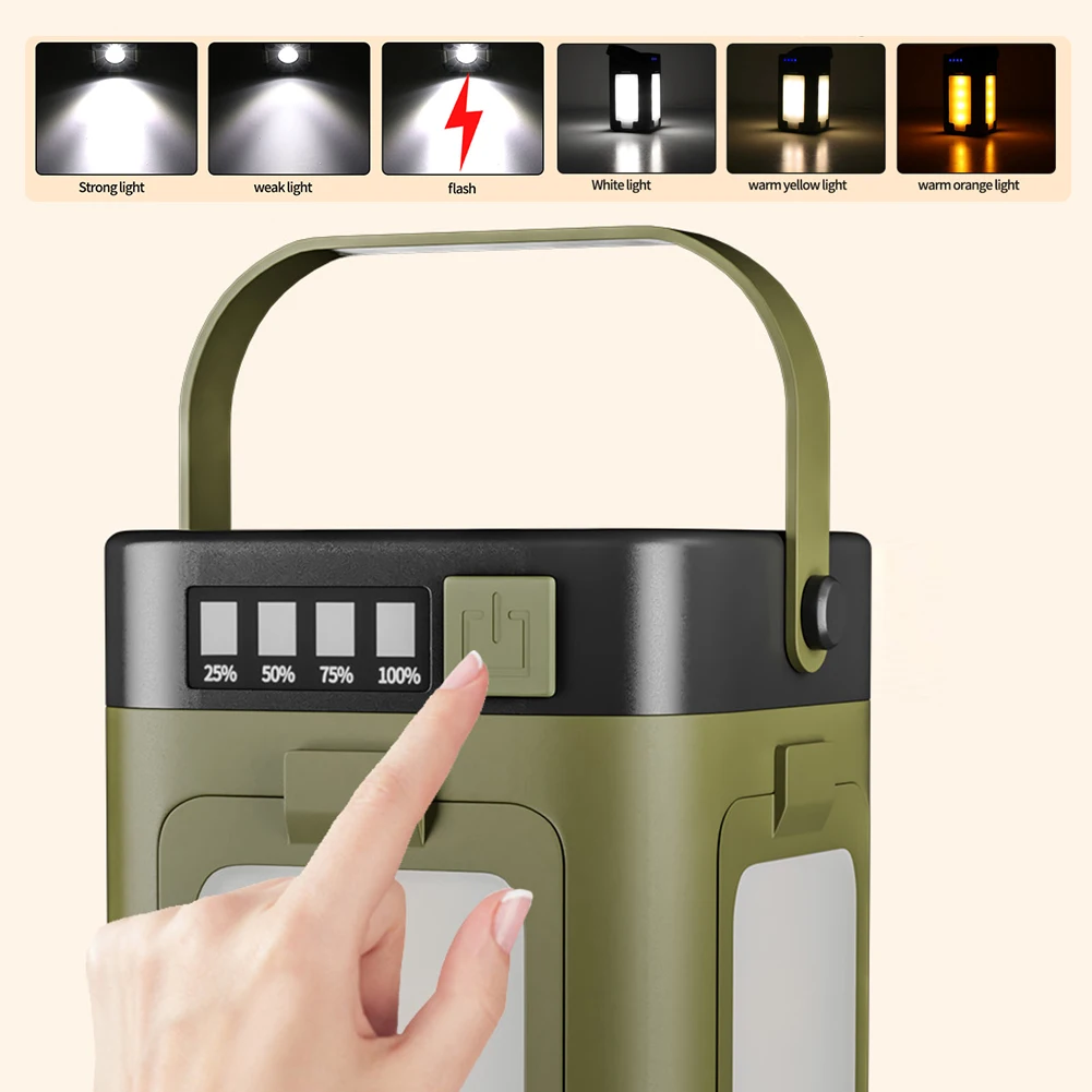 Solar Outdoor Portable Camping - огляд і ціна Outdoor Lighting Led