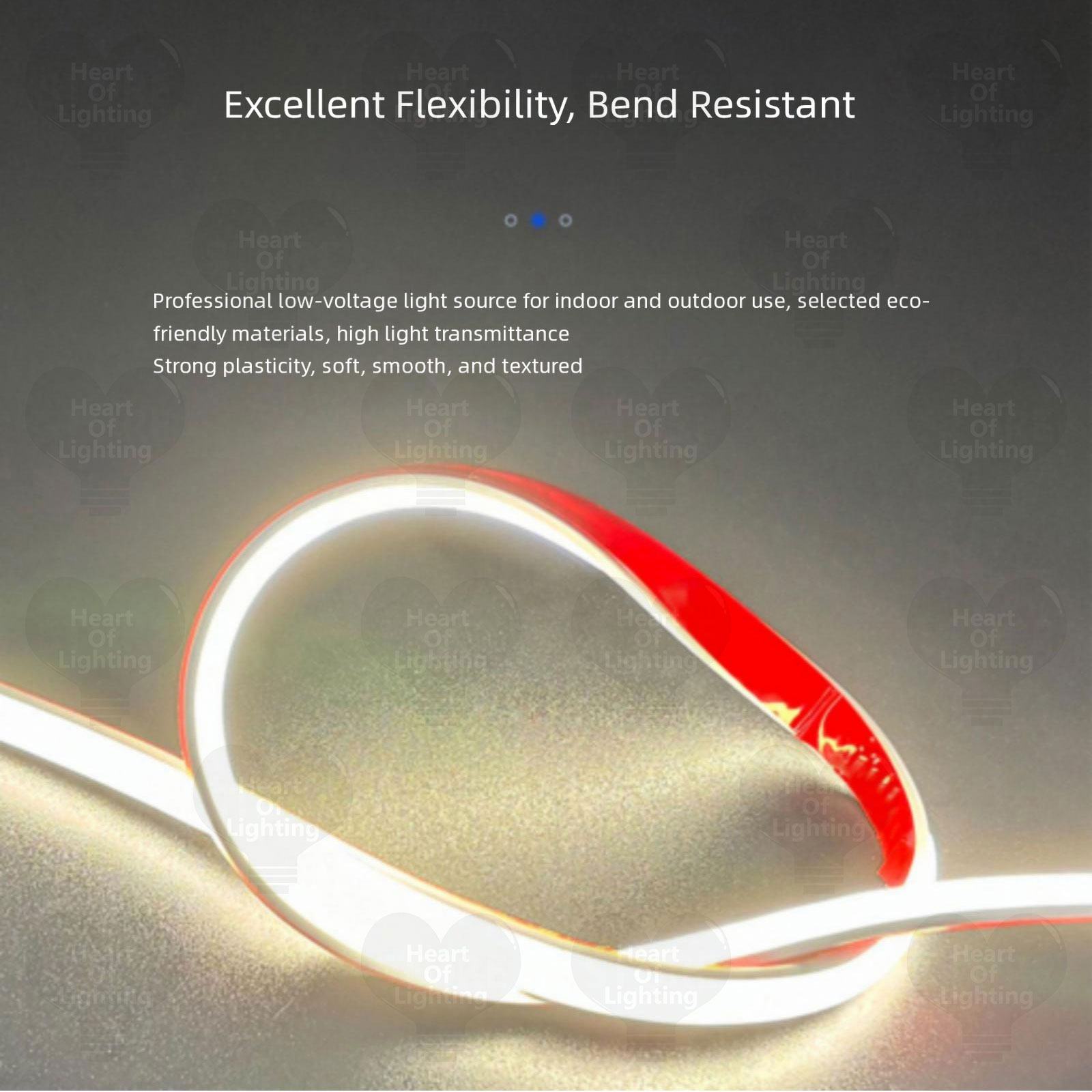 IP67waterproof COB light strip - огляд і ціна Outdoor Lighting Low Voltage