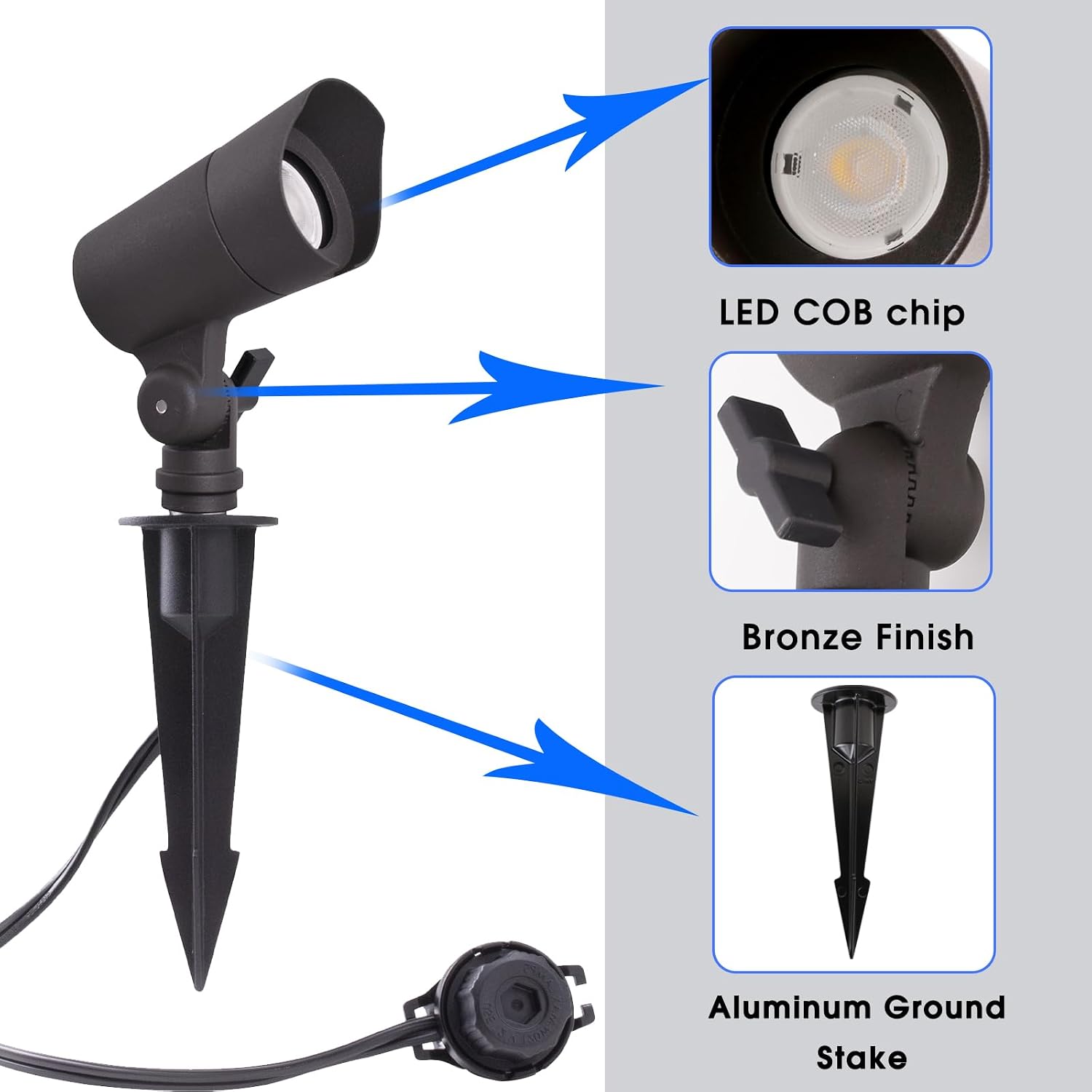 Low Voltage 12V LED Landscape  - огляд і ціна Outdoor Lighting Low Voltage