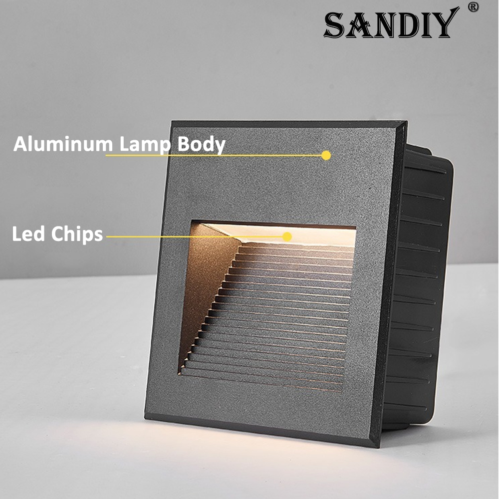 SANDIY Recessed Outdoor Wall S - огляд і ціна Outdoor Lighting Low Voltage
