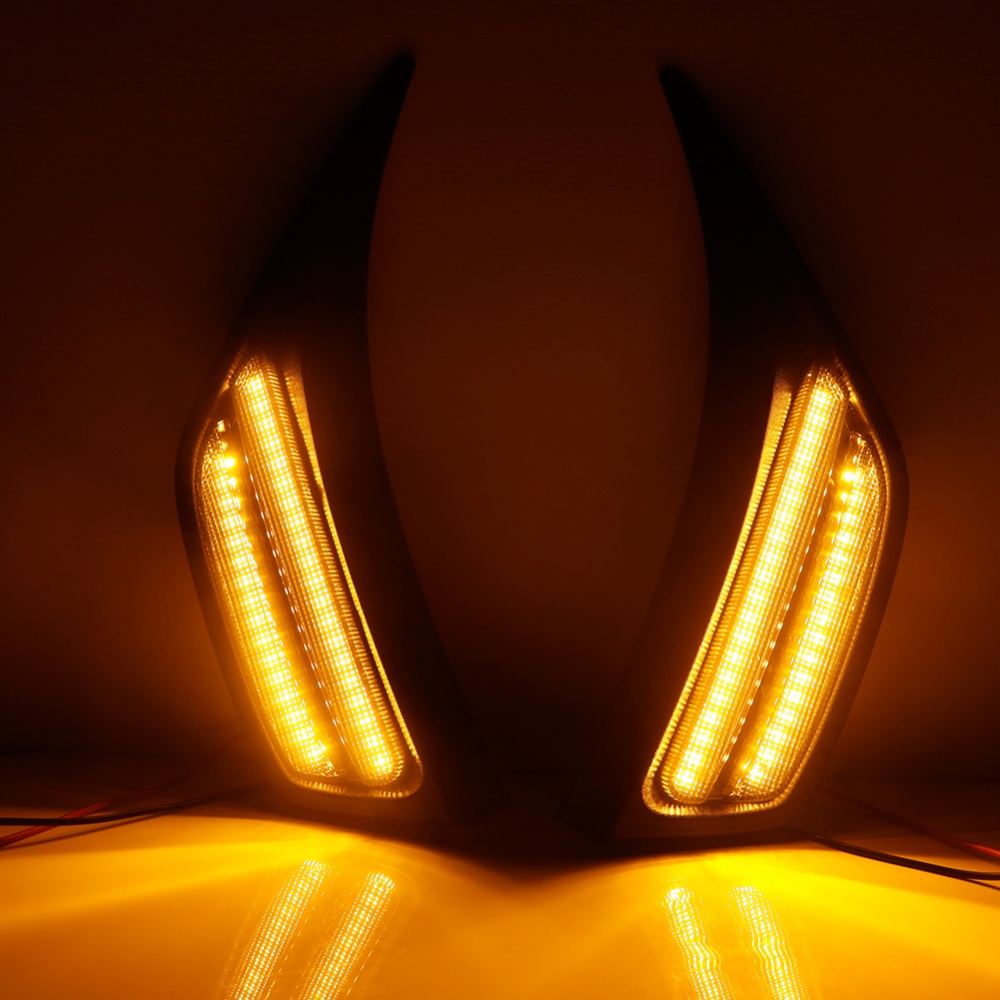 Amber Yellow LED Car Front Fen - огляд і ціна Outdoor Lighting Yellow