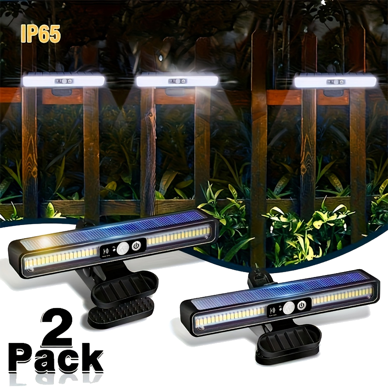 Clip On Solar Motion Lights Ou - огляд і ціна Outdoor Lighting For Fence