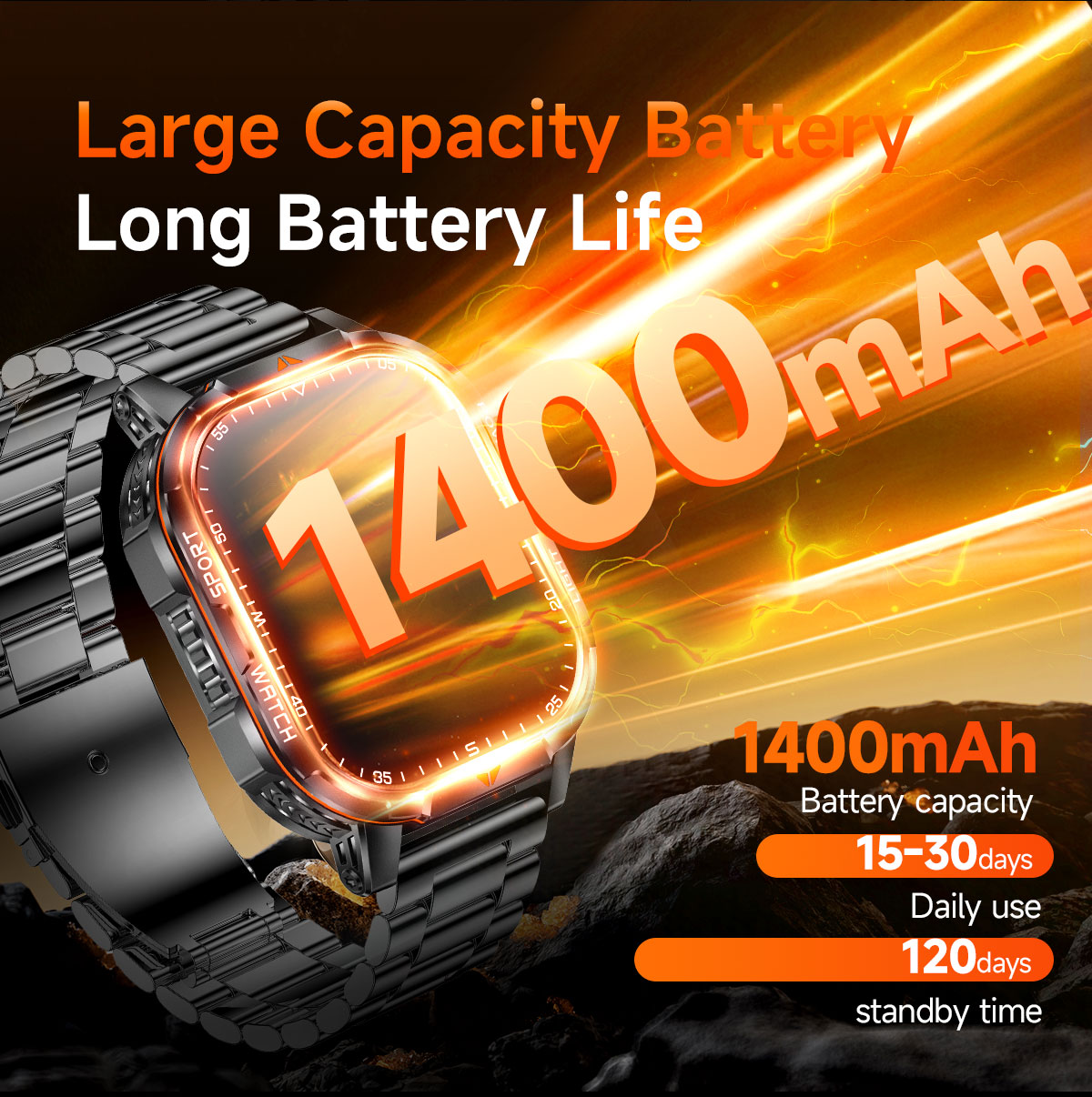 2026 New 1400mAh Super Large B - огляд і ціна Outdoor Lighting Japanese