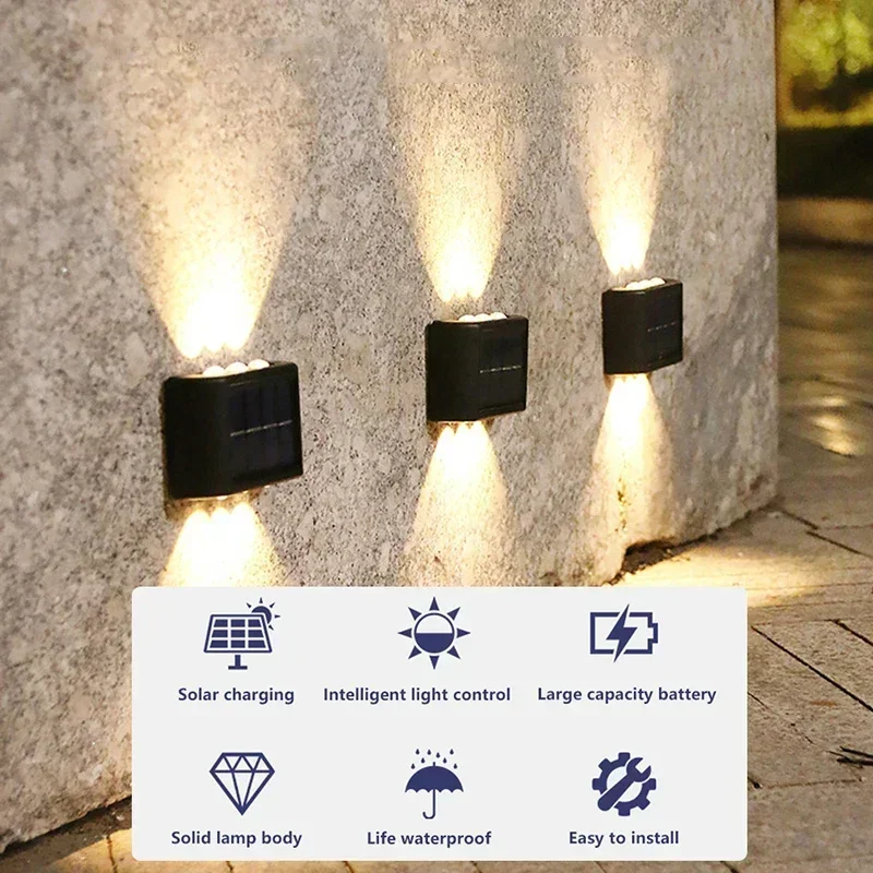 LED Solar Light Outdoor Waterp - огляд і ціна Outdoor Lighting For Fence