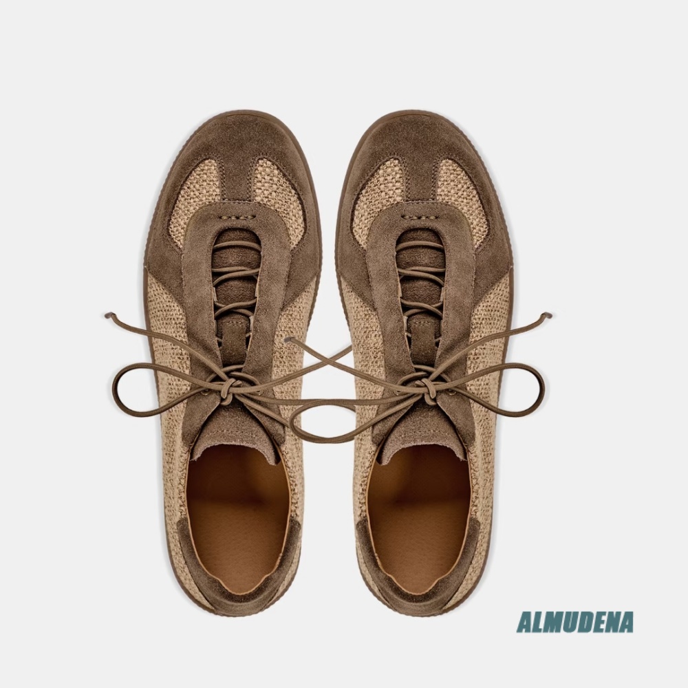 Patchwork Suede Linen Sneakers - огляд і ціна Outdoor Lighting Vintage