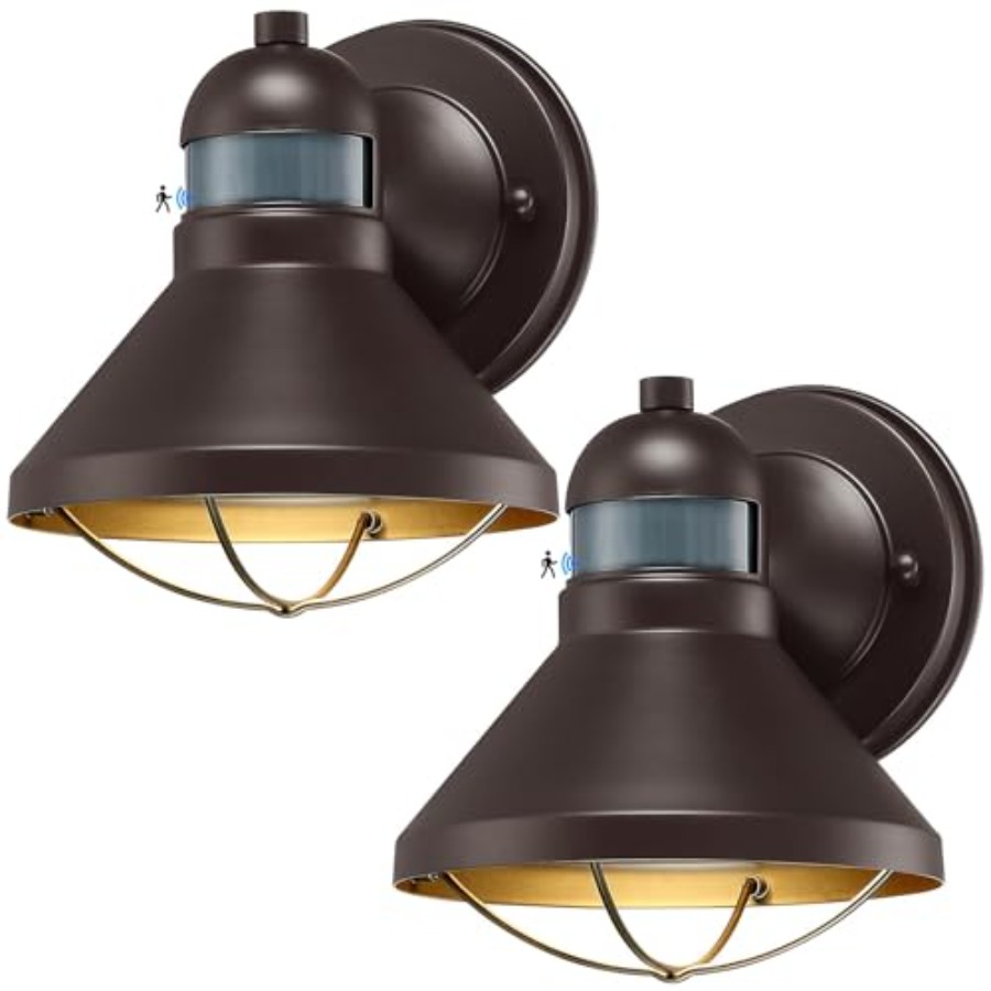 2 Pack Motion Sensor Outdoor L - огляд і ціна Outdoor Lighting Led