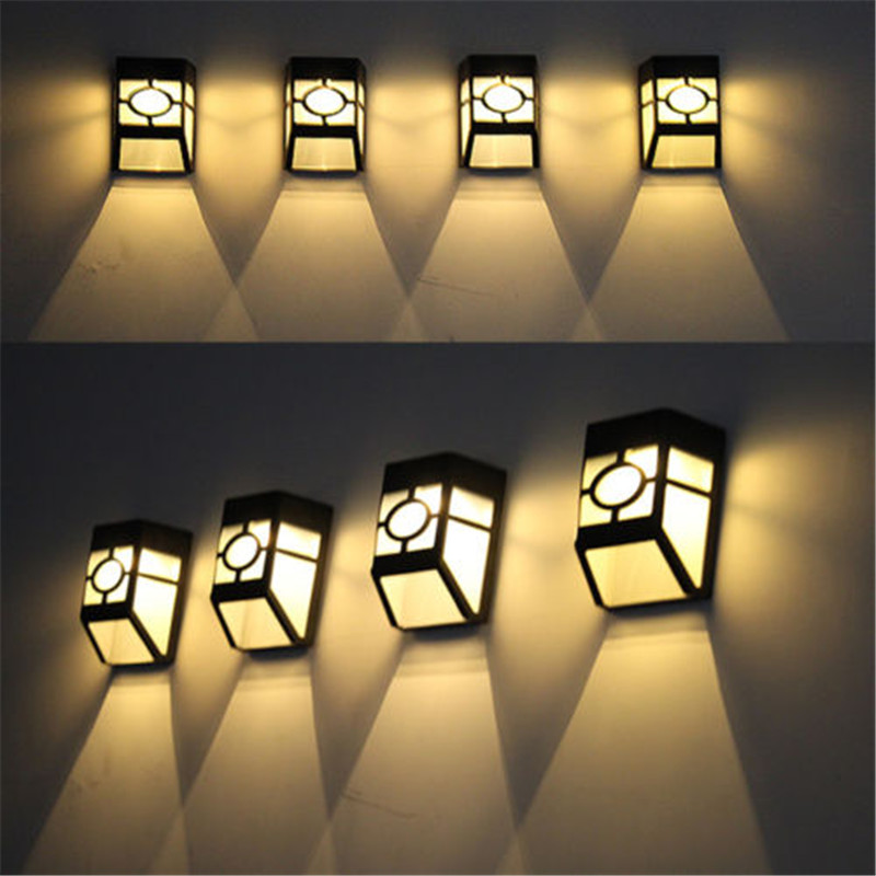 Solar Powered Wall Mount LED L - огляд і ціна Outdoor Lighting For Fence