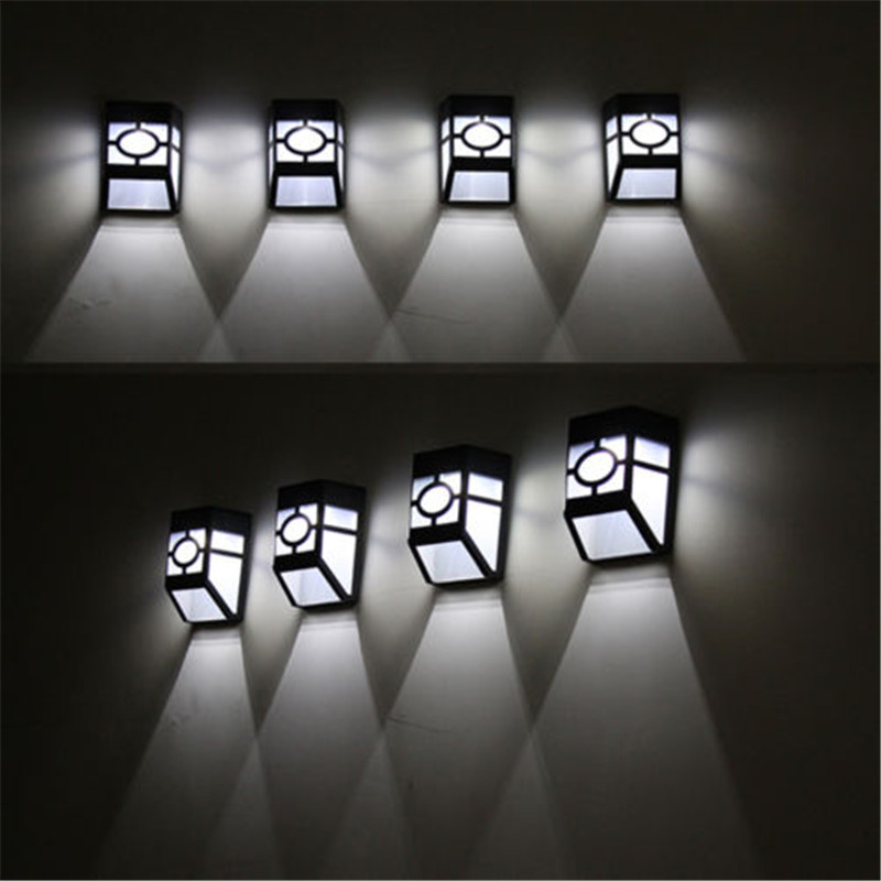 Solar Powered Wall Mount LED L - огляд і ціна Outdoor Lighting For Fence