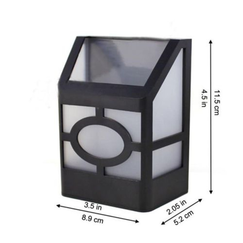 Solar Powered Wall Mount LED L - огляд і ціна Outdoor Lighting For Fence