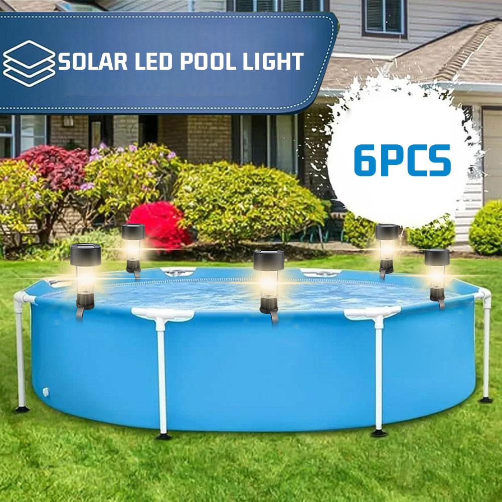 Solar Powered LED Pool Lights  - огляд і ціна Outdoor Lighting For Fence