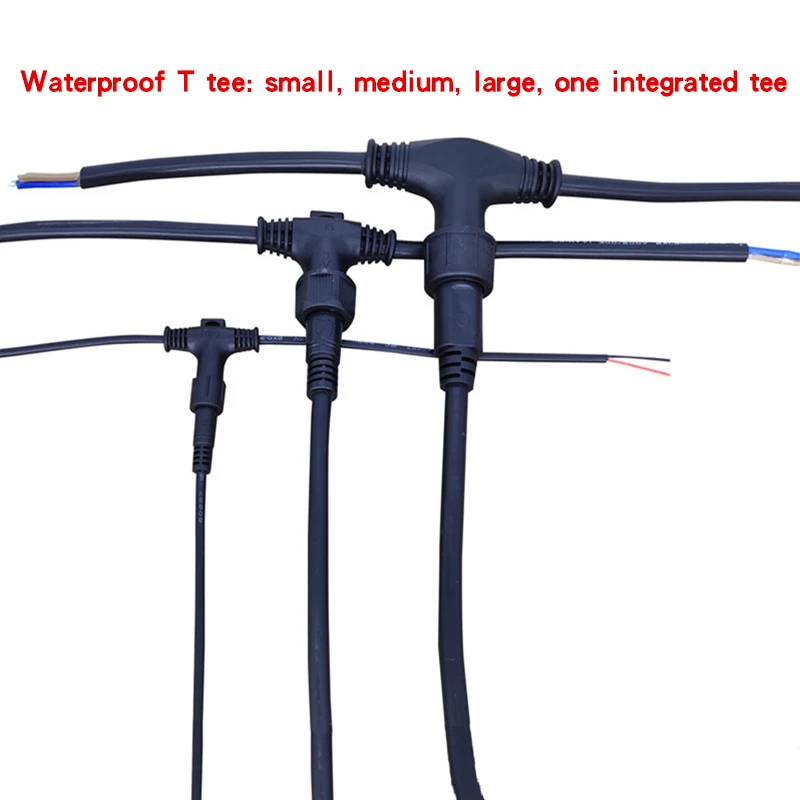T type 3 Way Connector 2/3/4Pi - огляд і ціна Outdoor Lighting Wire Connectors