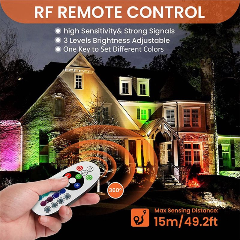 A01F-Outdoor 12V RGBW In Groun - огляд і ціна Outdoor Lighting Low Voltage