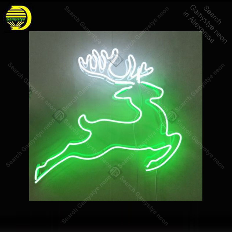 Neon Sign for Deer Running Sho - огляд і ціна Outdoor Lighting Expressions