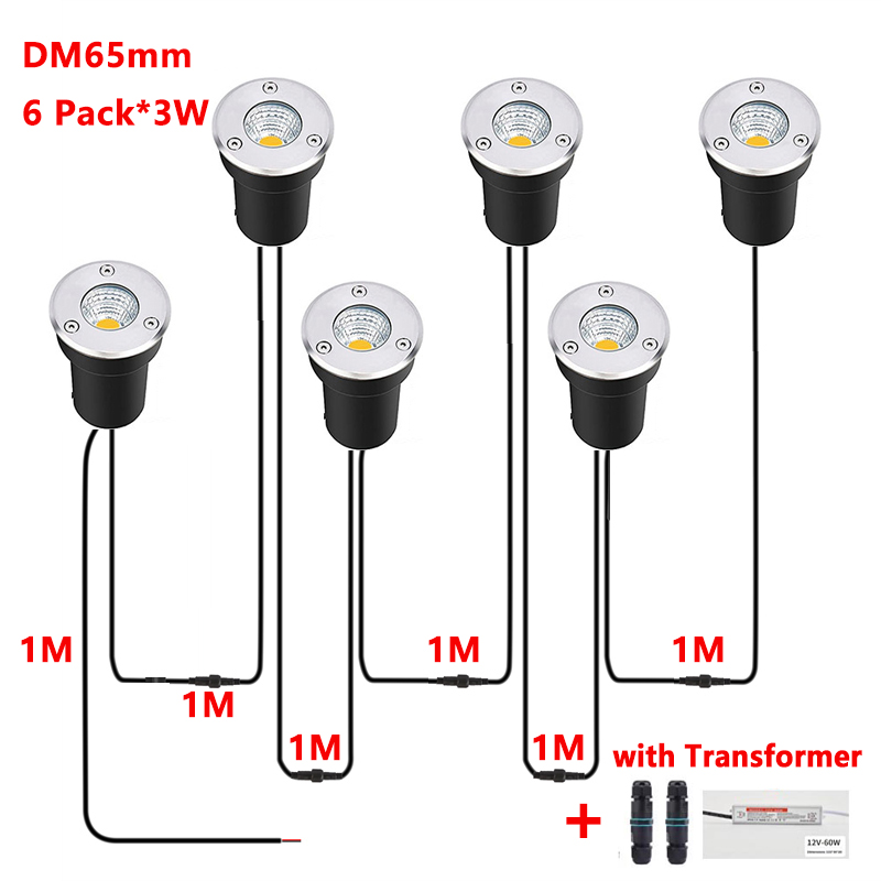 IP67 Waterproof LED Buried Lig - огляд і ціна Outdoor Lighting Low Voltage