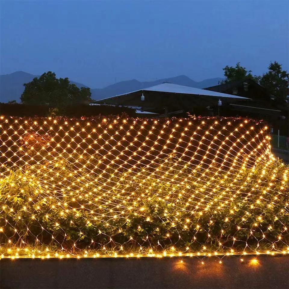 LED Net Mesh Fairy Light 1.5*1 - огляд і ціна Outdoor Lighting Grid Screen