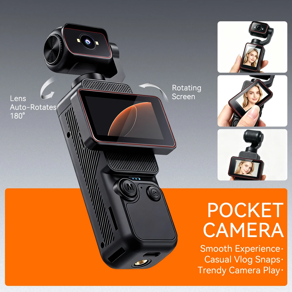 New Pocket Handheld Vlog Camer - огляд і ціна Outdoor Lighting Video