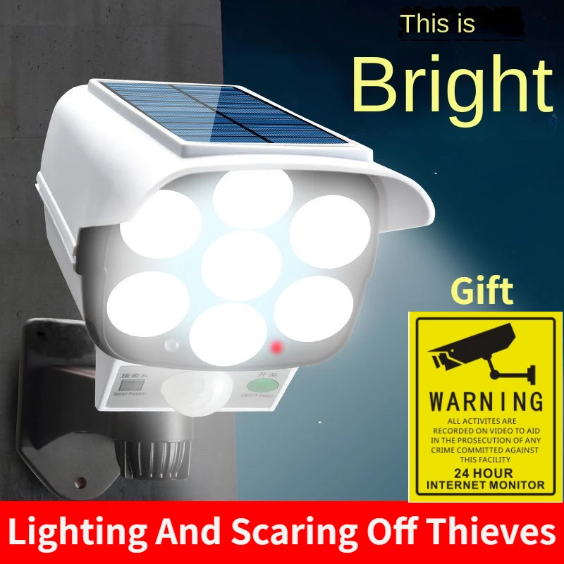 Outdoor Solar Light Motion Sen - огляд і ціна Outdoor Lighting Video
