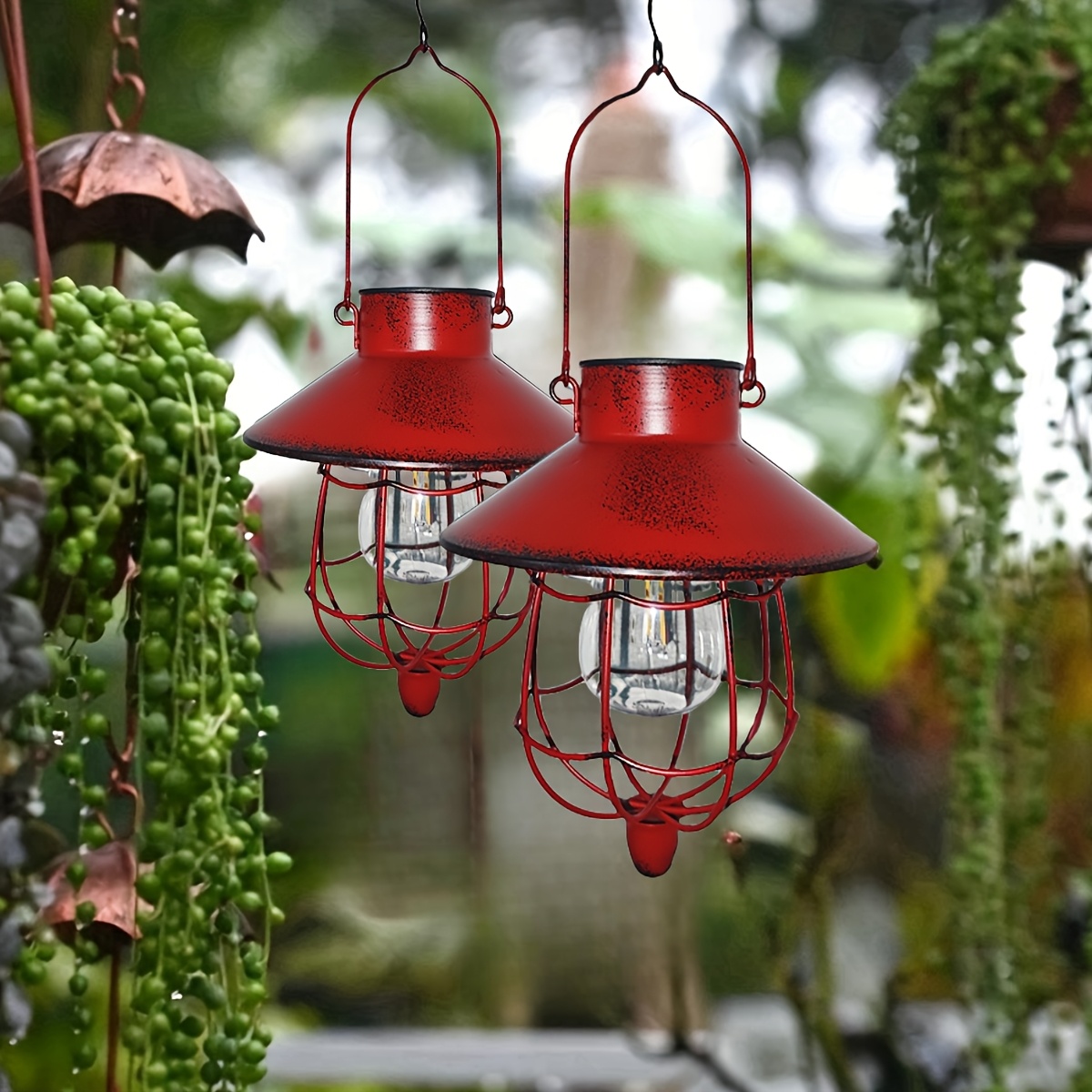 Solar Lantern Outdoor Hanging  - огляд і ціна Outdoor Lighting Vintage