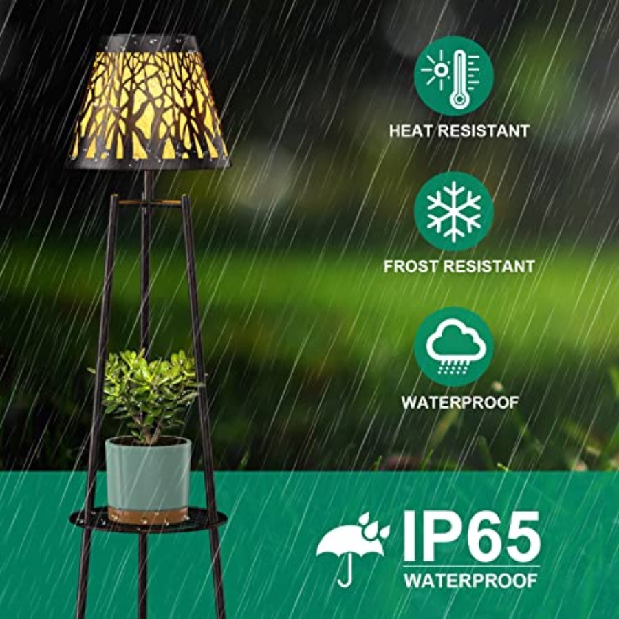 2 Pack Outdoor Solar Floor Lam - огляд і ціна Outdoor Lighting Led