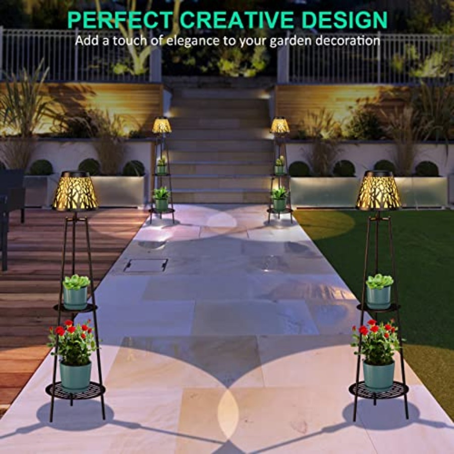 2 Pack Outdoor Solar Floor Lam - огляд і ціна Outdoor Lighting Led