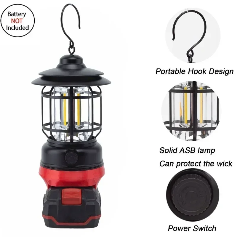 LED Work Light Camping Lantern - огляд і ціна Outdoor Lighting Milwaukee