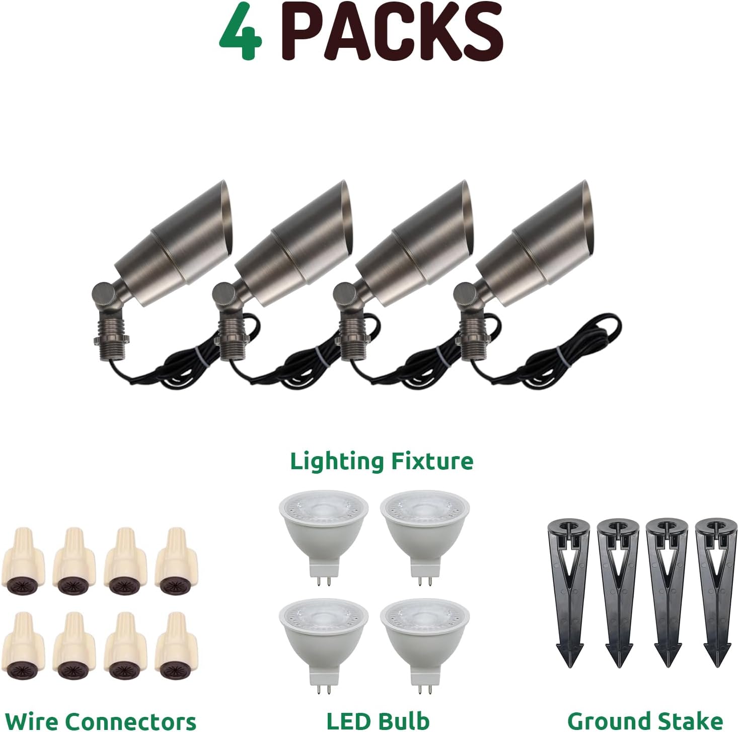 Solid Brass Landscape LED Spot - огляд і ціна Outdoor Lighting Low Voltage