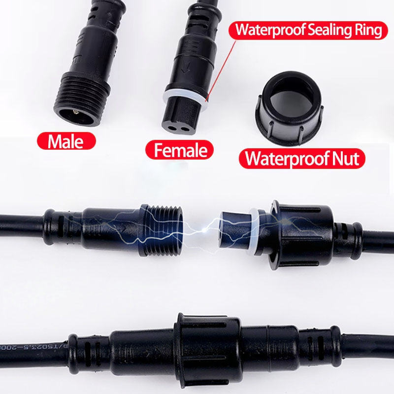 Waterproof Wire Connector Set  - огляд і ціна Outdoor Lighting Wire Connectors