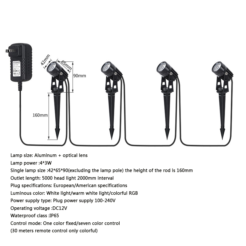 Waterproof Outdoor Garden Deco - огляд і ціна Outdoor Lighting Low Voltage