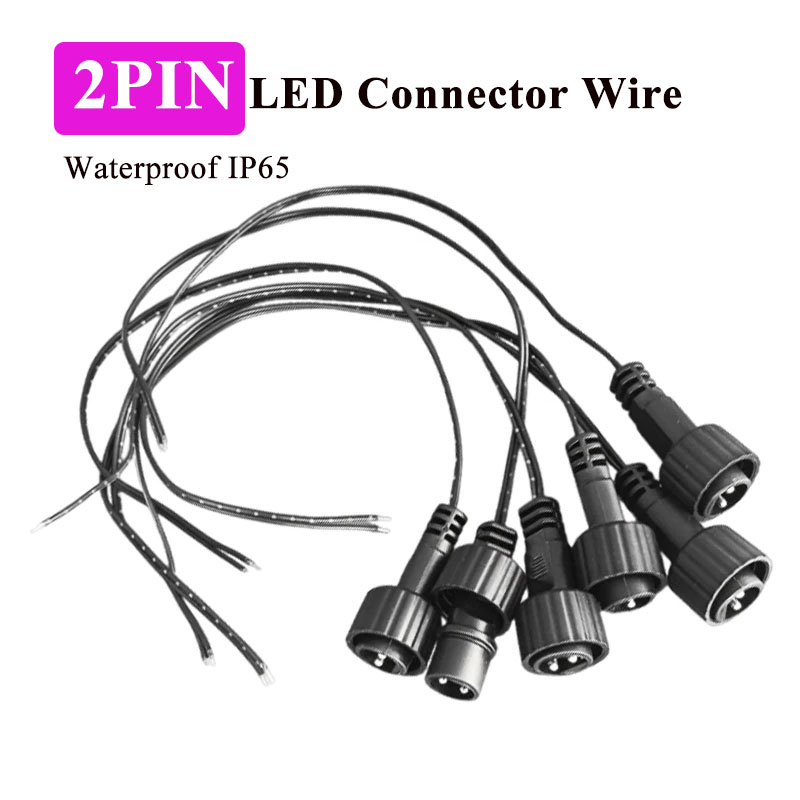 Outdoor 2Pin LED Connector wit - огляд і ціна Outdoor Lighting Wire Connectors