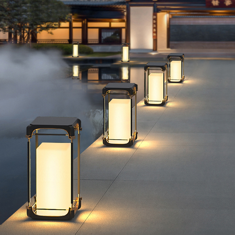 Luminous Floor Lamp Courtyard  - огляд і ціна Outdoor Lighting Led