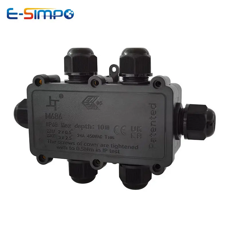 6Way 1IN5Out IP68 Underwater P - огляд і ціна Outdoor Lighting Wire Connectors