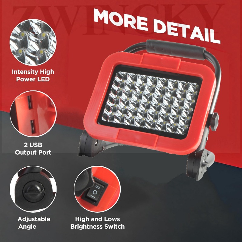 Led Light Cordless Outdoor Spo - огляд і ціна Outdoor Lighting Milwaukee