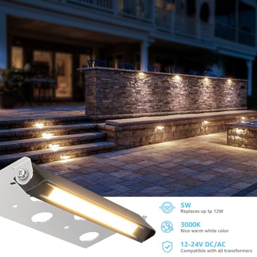 7 Inch Hardscape Lighting 5W L - огляд і ціна Outdoor Lighting Low Voltage