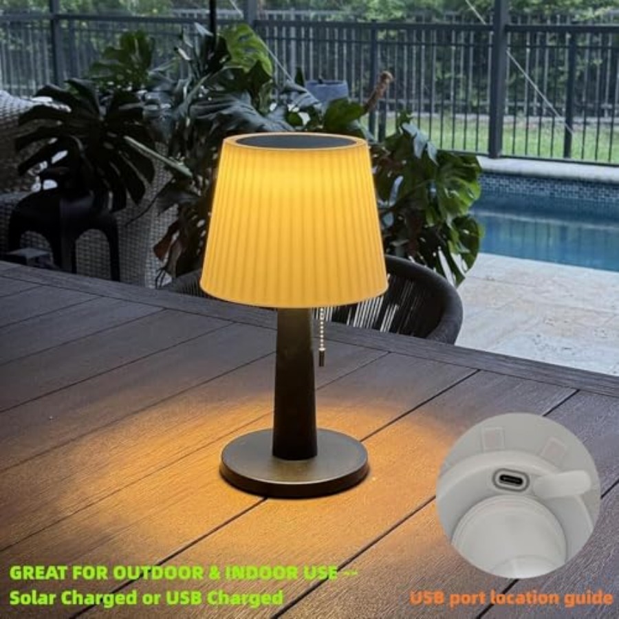 Solar Table Lamps Outdoor Indo - огляд і ціна Outdoor Lighting Led