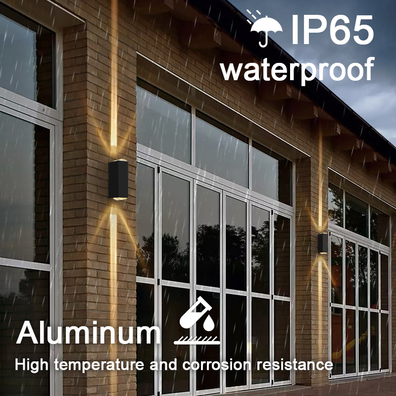 Aluminum LED wall lamp indoor  - огляд і ціна Outdoor Lighting Hardwired