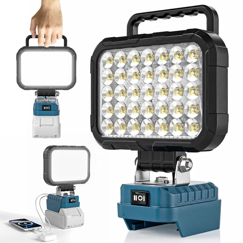 Cordless Construction Site Flo - огляд і ціна Outdoor Lighting Milwaukee