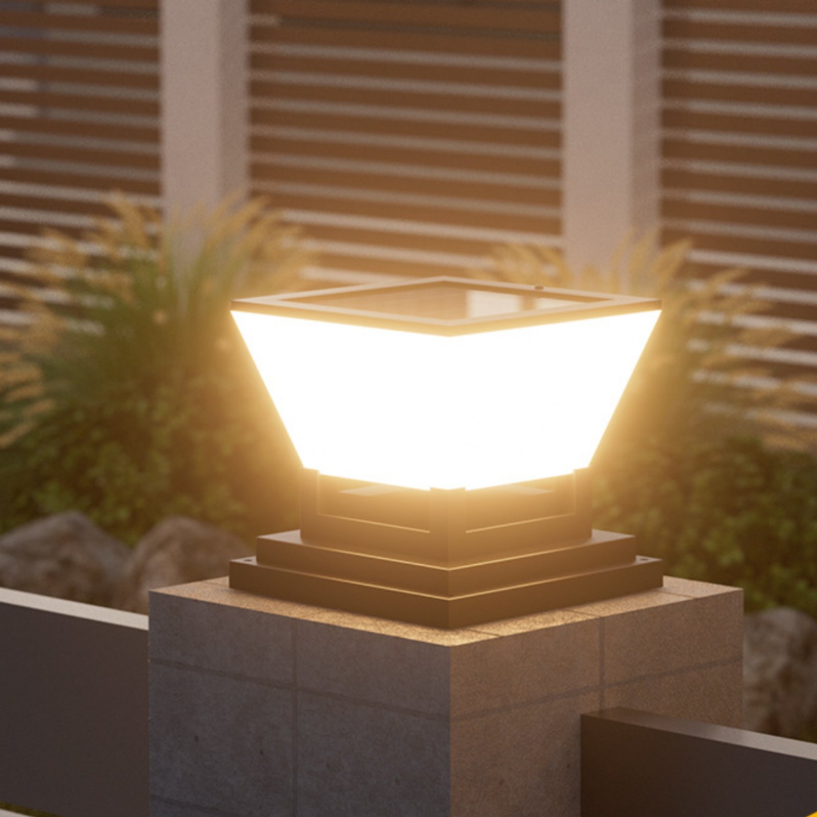 Solar Post Light Water Resista - огляд і ціна Outdoor Lighting For Fence
