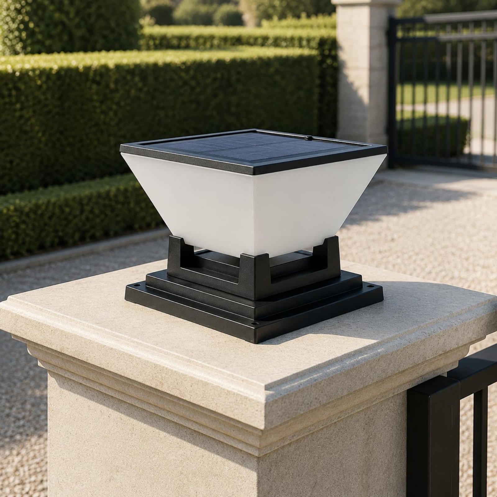 Solar Post Light Water Resista - огляд і ціна Outdoor Lighting For Fence