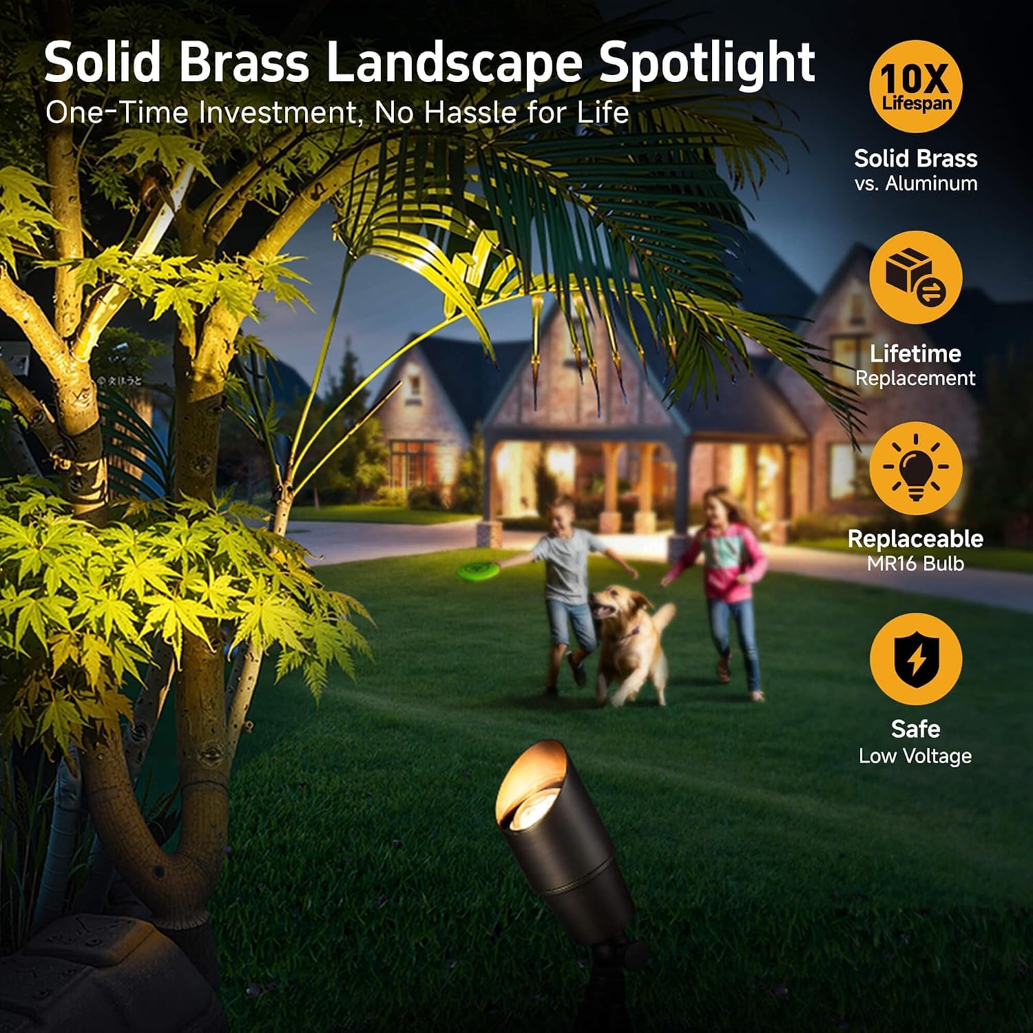 Brass Landscape Lighting Outdo - огляд і ціна Outdoor Lighting Low Voltage